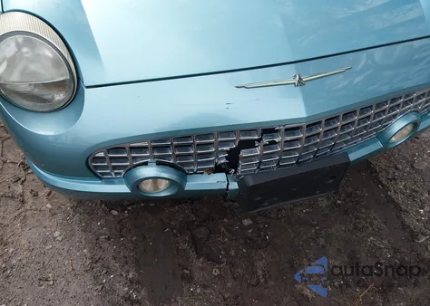 2002 Ford Thunderbird из США, поврежденный, VIN 1FAHP60A62Y129865